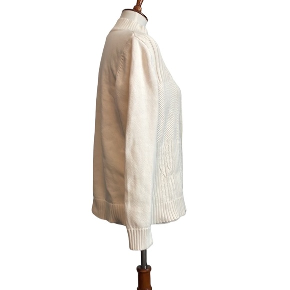 Vintage Karen Scott quarter zip sweater - Picture 3 of 5